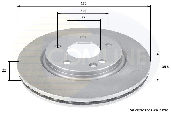 COMLINE Piduriketas ADC1666V