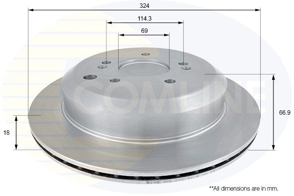 COMLINE Piduriketas ADC2420V