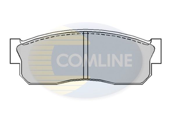 COMLINE Piduriklotsi komplekt,ketaspidur CBP0207