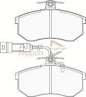 COMLINE Комплект тормозных колодок, дисковый тормоз CBP1152