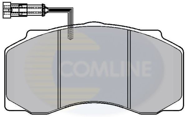 COMLINE Piduriklotsi komplekt,ketaspidur CBP9027