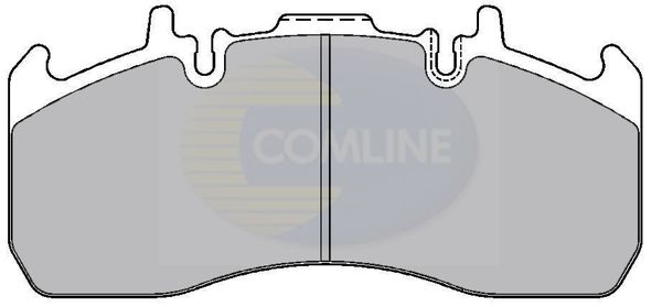 COMLINE Комплект тормозных колодок, дисковый тормоз CBP9077K