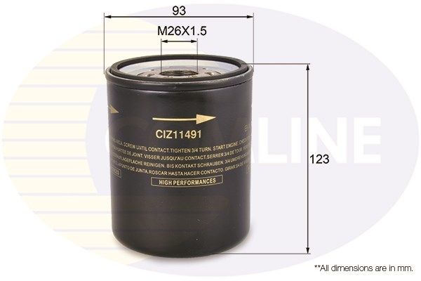 COMLINE Масляный фильтр CIZ11491