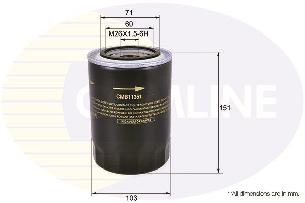 COMLINE Масляный фильтр CMB11351
