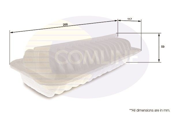 COMLINE Воздушный фильтр CTY12085