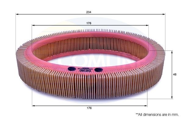 COMLINE Õhufilter EAF060