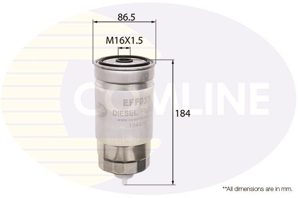 COMLINE Топливный фильтр EFF037