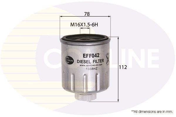 COMLINE Топливный фильтр EFF042
