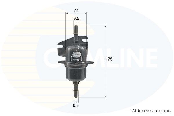 COMLINE Топливный фильтр EFF101