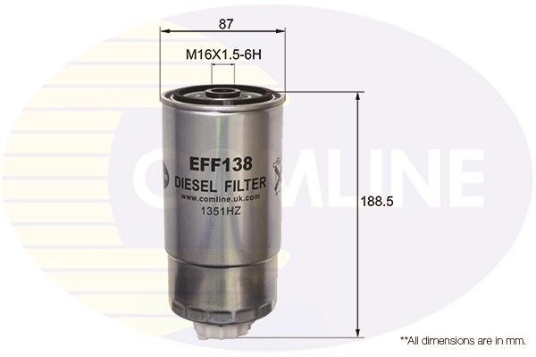 COMLINE Топливный фильтр EFF138