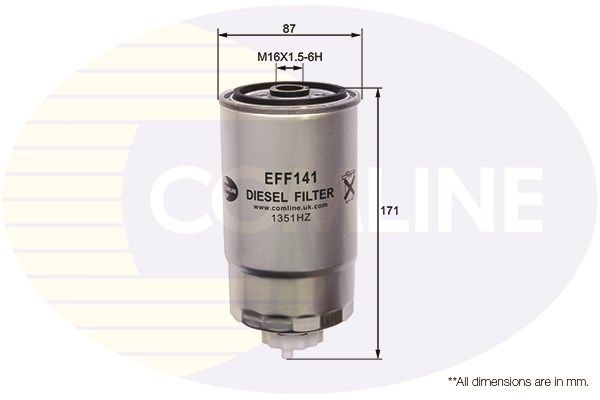 COMLINE Топливный фильтр EFF141