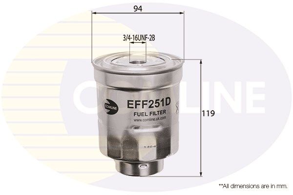 COMLINE Kütusefilter EFF251D
