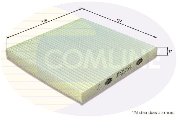 COMLINE Filter,salongiõhk EKF402