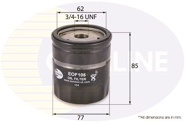 COMLINE Масляный фильтр EOF105