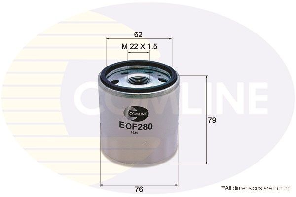 COMLINE Масляный фильтр EOF280