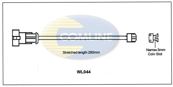 COMLINE Сигнализатор, износ тормозных колодок WL044