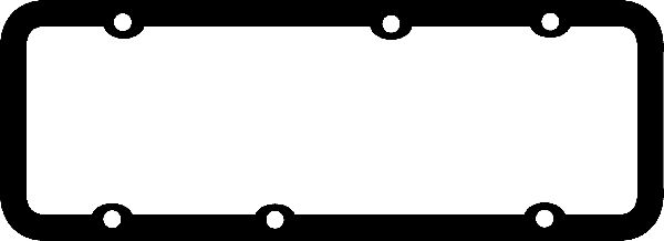 CORTECO Прокладка, крышка головки цилиндра 009686P
