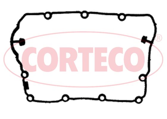 CORTECO Прокладка, крышка головки цилиндра 440466P