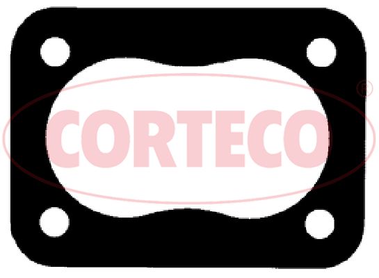 CORTECO Прокладка, выпускной коллектор 460384P