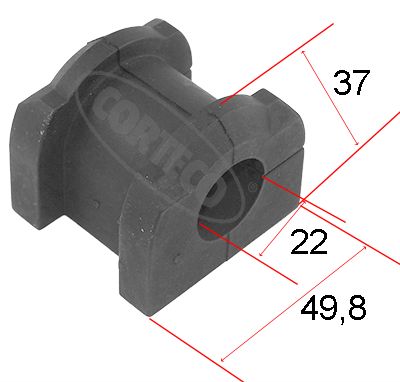 CORTECO Kinnitus,stabilisaator 49363593