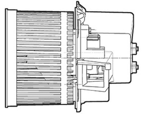 CTR Elektrimootor,salongiventilaator 1208260