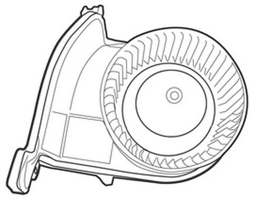 CTR Elektrimootor,salongiventilaator 1208502