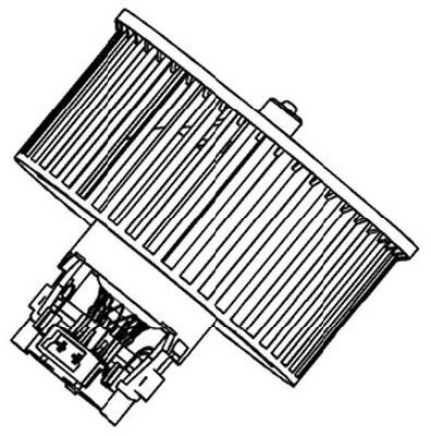 CTR Elektrimootor,salongiventilaator 1208505