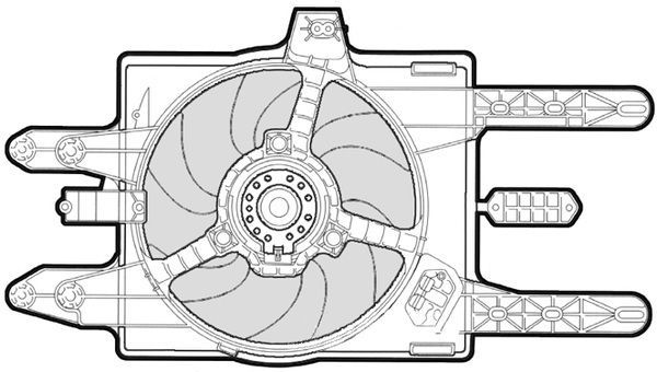 CTR Ventilaator,mootorijahutus 1209557