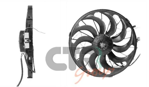 CTR Ventilaator,mootorijahutus 1209684