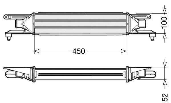 CTR Kompressoriõhu radiaator 1231028