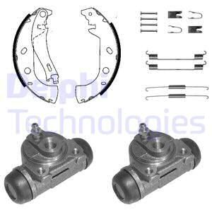 DELPHI Piduriklotside komplekt 1056