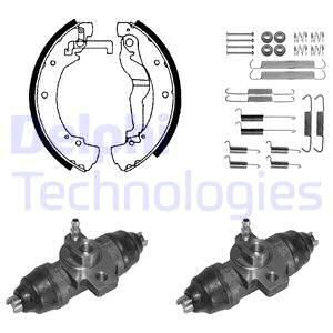 DELPHI Комплект тормозных колодок 892