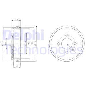 DELPHI Piduritrummel BF409