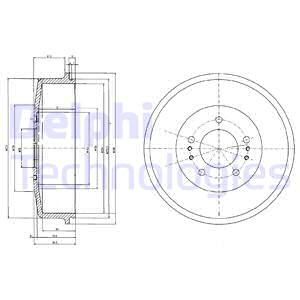 DELPHI Piduritrummel BF520