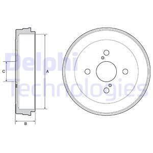 DELPHI Piduritrummel BF534