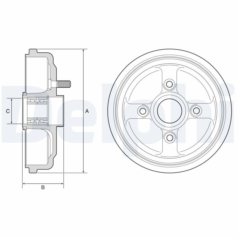 DELPHI Piduritrummel BFR567