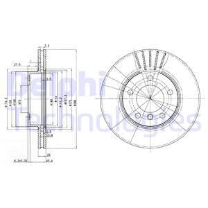 DELPHI Piduriketas BG2623C