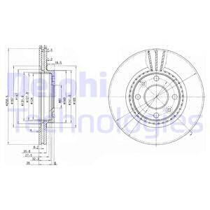 DELPHI Piduriketas BG2625C