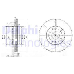 DELPHI Piduriketas BG2695