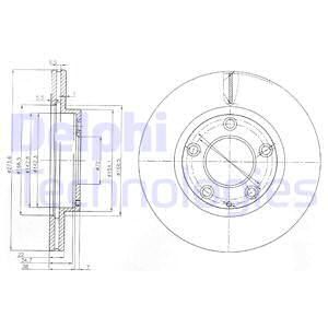 DELPHI Тормозной диск BG3085