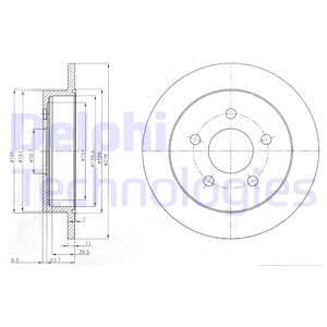 DELPHI Piduriketas BG3143