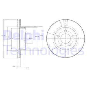 DELPHI Piduriketas BG3546