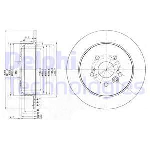 DELPHI Piduriketas BG3691