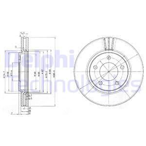 DELPHI Piduriketas BG3715