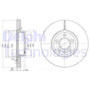 DELPHI Piduriketas BG3719