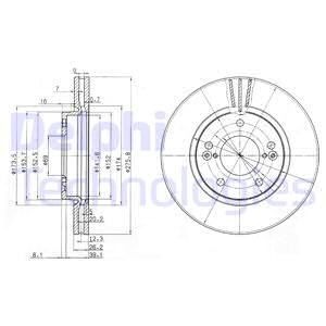 DELPHI Piduriketas BG3721