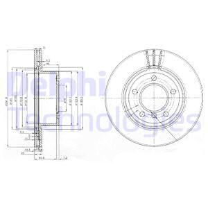 DELPHI Piduriketas BG3900