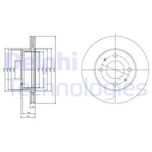 DELPHI Piduriketas BG3946