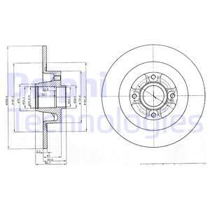 DELPHI Piduriketas BG4044