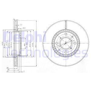 DELPHI Piduriketas BG4049